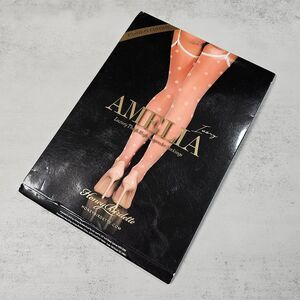 Honey Birdette Amelia Ivory Stockings Thigh Highs with Daisy Embroidery Size L